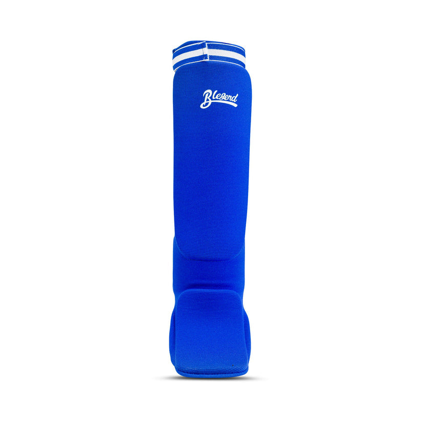 Blegend Shinguards Sock Type Cotton STC1 Blue