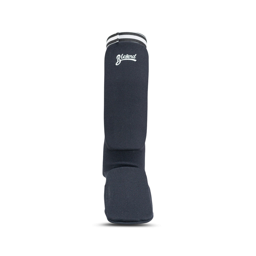 Blegend Shinguards Sock Type Cotton STC1 Black