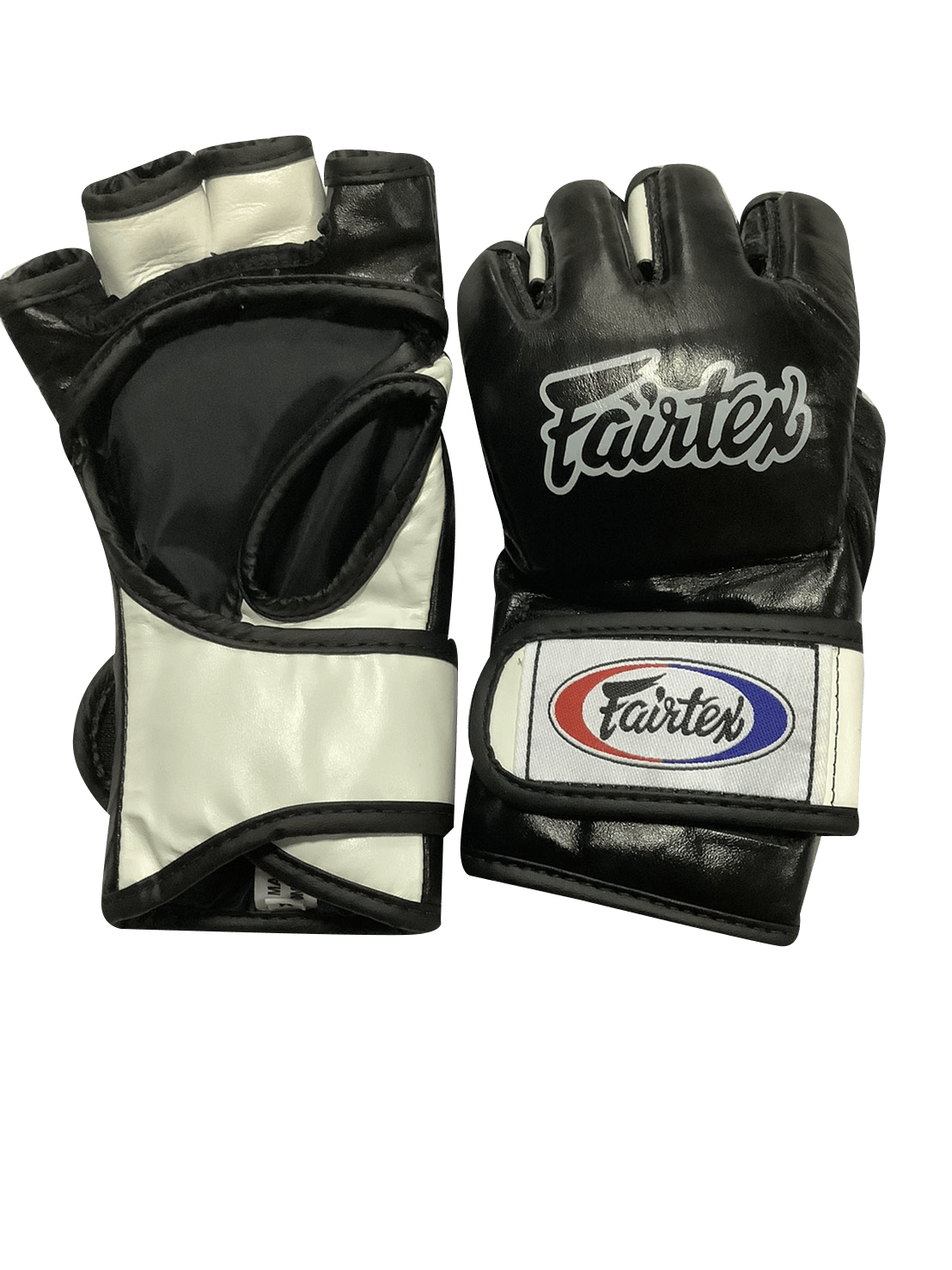 Fairtex Boxing Gloves MMA FGV12 BLACK WHITE
