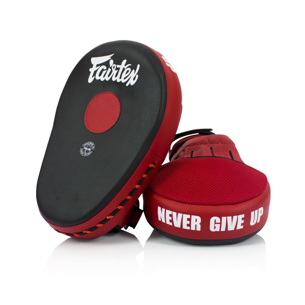 Fairtex Focus, Hybrid Mitts FMV13 Black/Red "Micro Fiber"