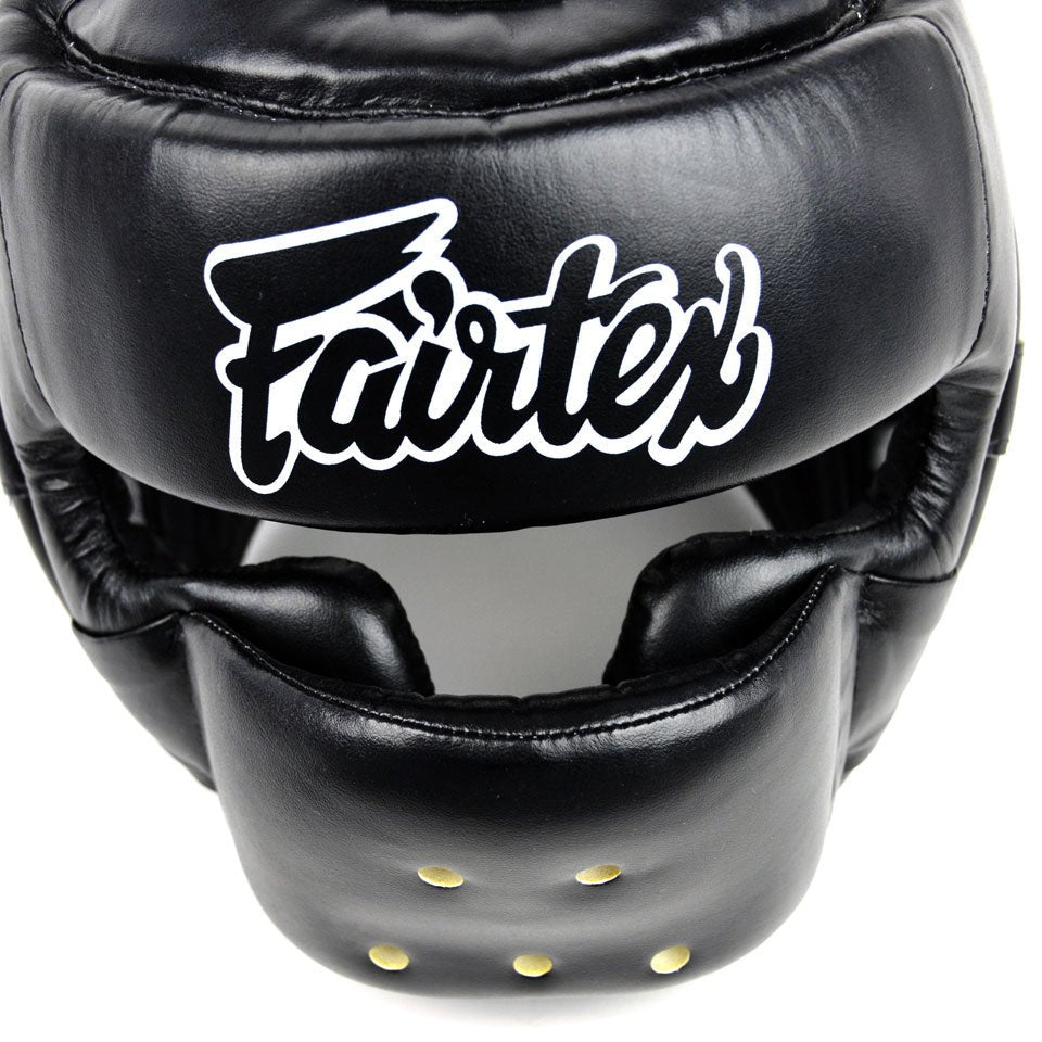 Fairtex Head Gear HG14 Black Full Face