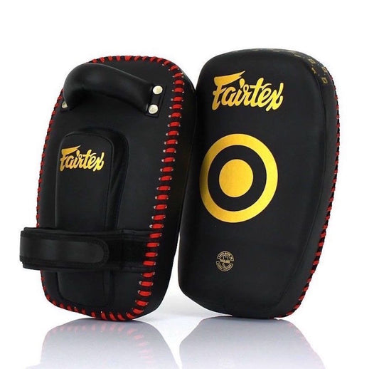 Fairtex KPLC6 Small Kicking pads Black/ Gold