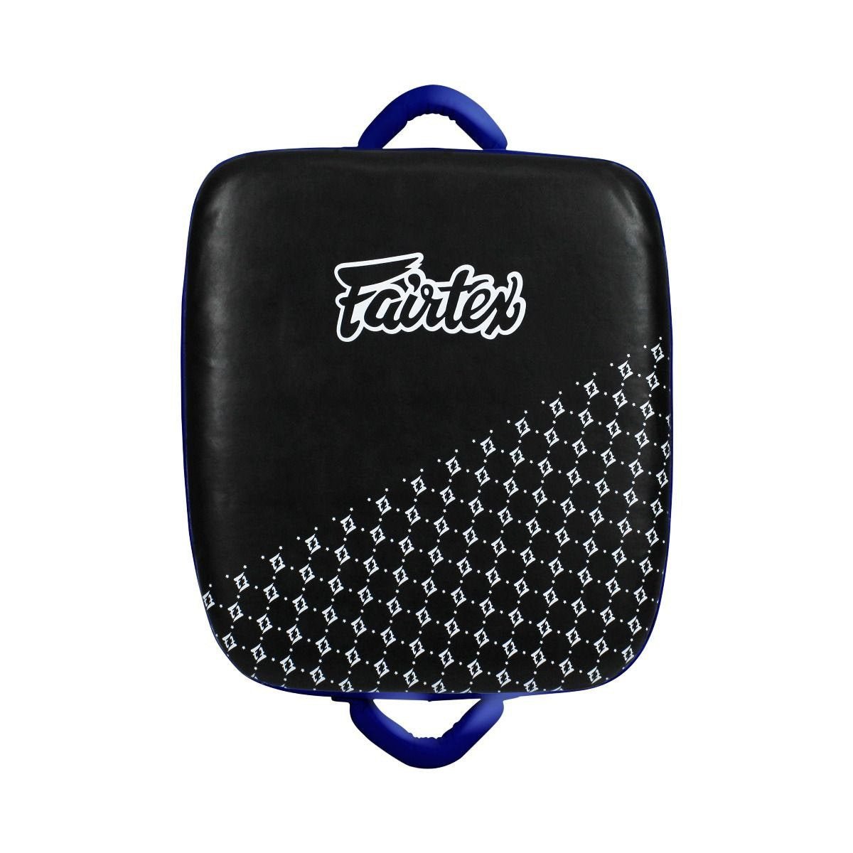 Fairtex Leg Kicking Pads Black Blue LKP1