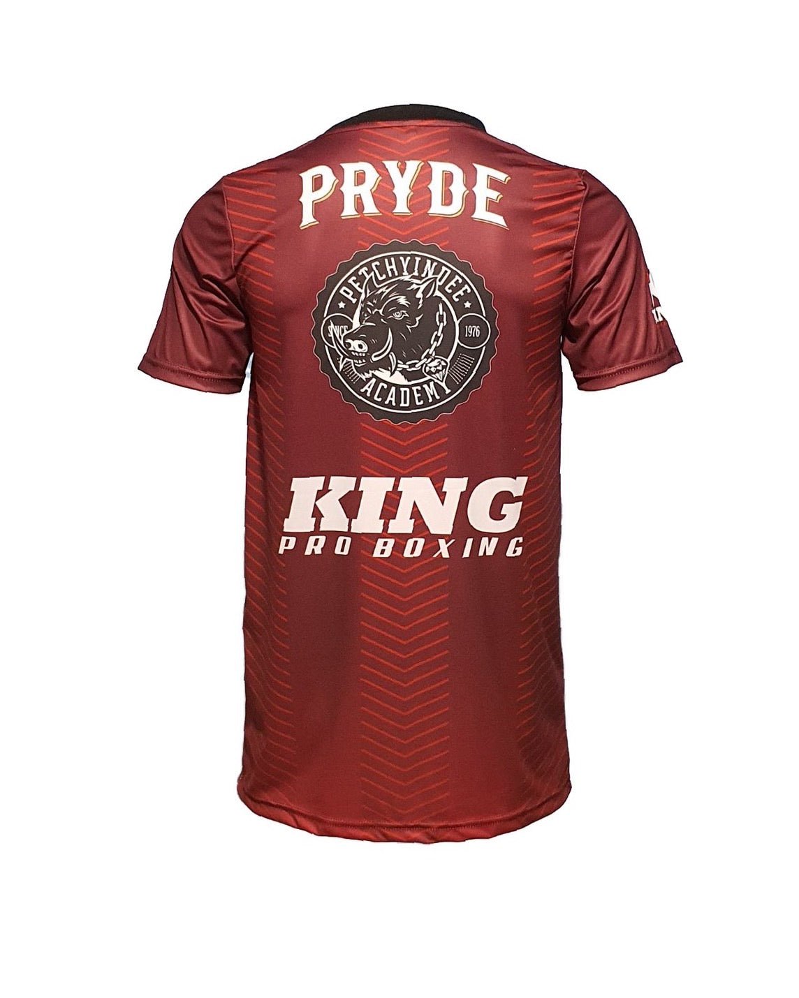 King Pro Boxing T-shirt PRYDE Red