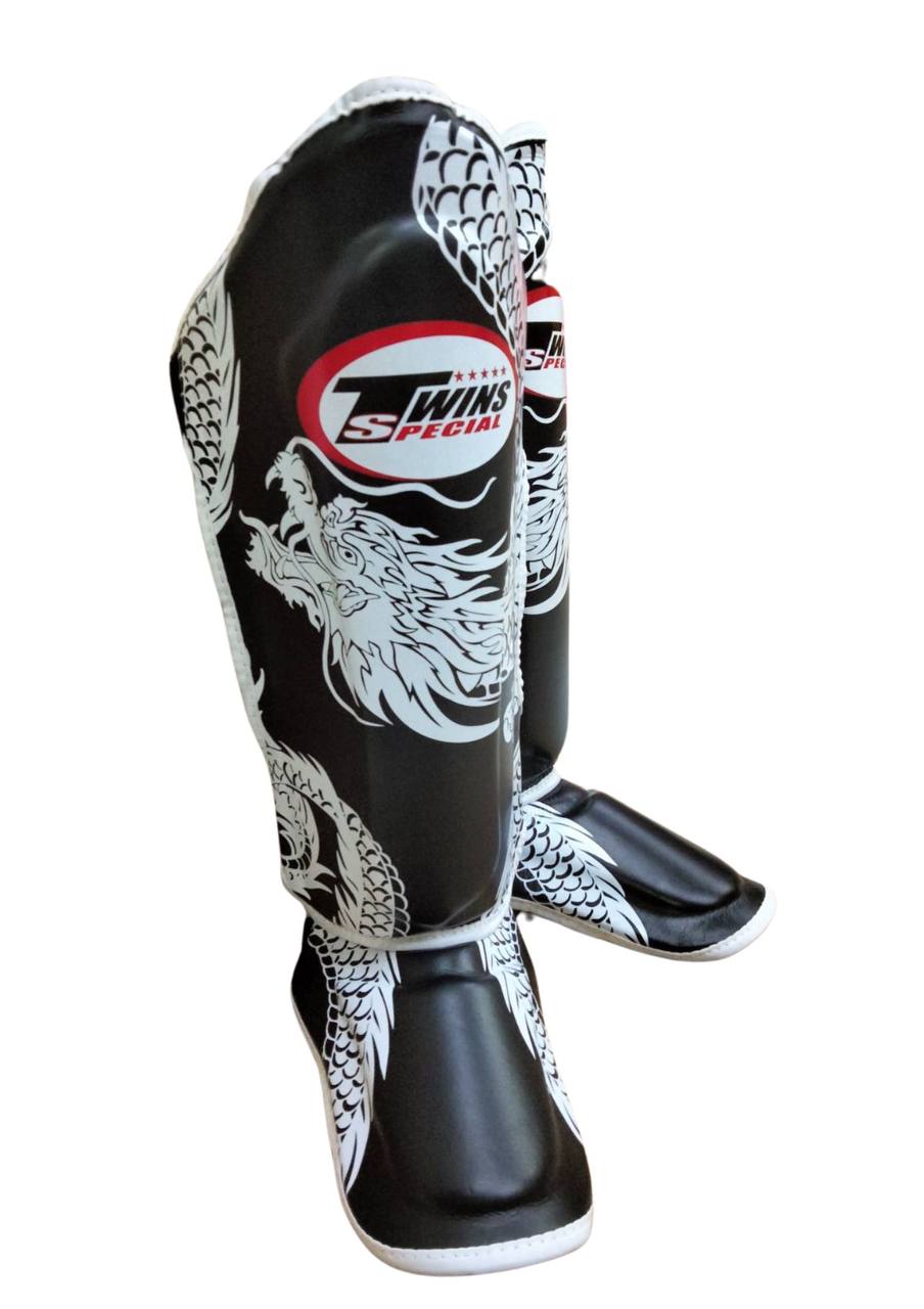Twins Special Shin Guards FSGL10-49 White / Black