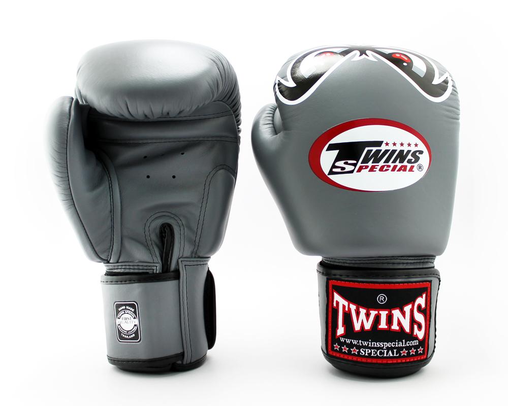 Twins Special Fancy BOXING GLOVES FBGVL3-25 GREY