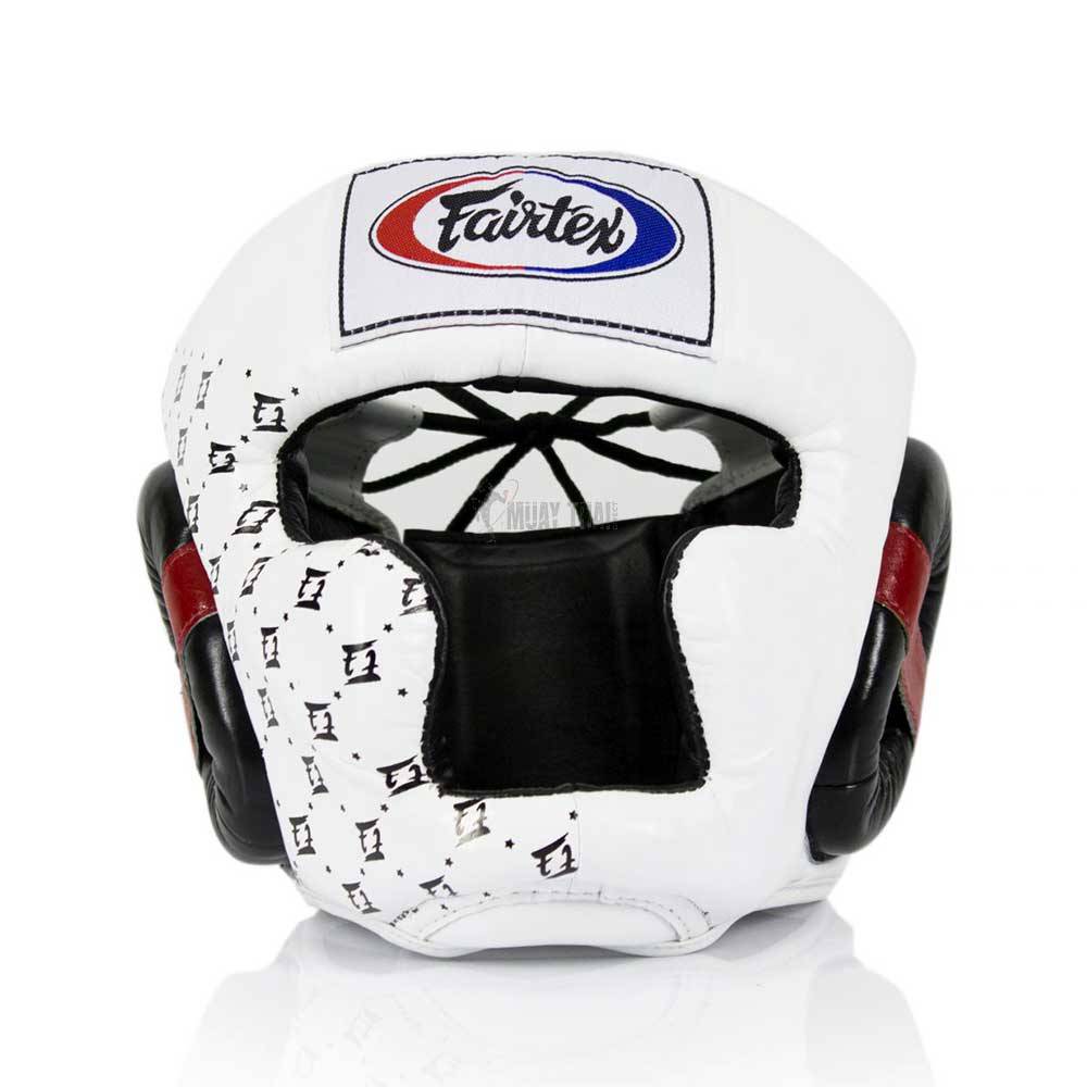 Fairtex HG10 White Black Head Gear