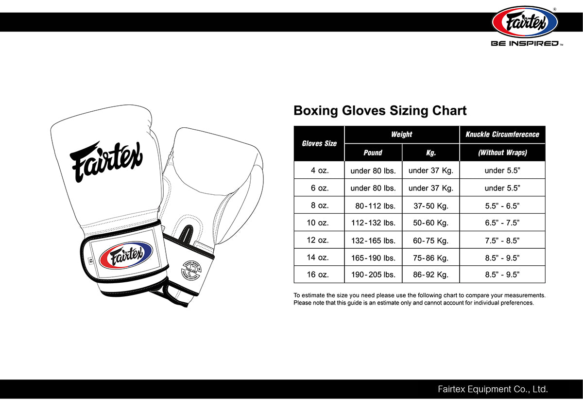 Fairtex  BGV14SB Superblack Boxing Gloves