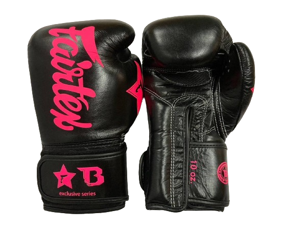 Fairtex Boxing Gloves BGVB3 Black Pink