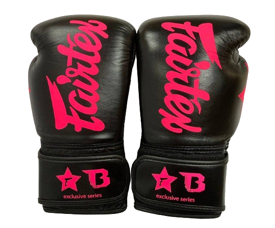 Fairtex Boxing Gloves BGVB3 Black Pink