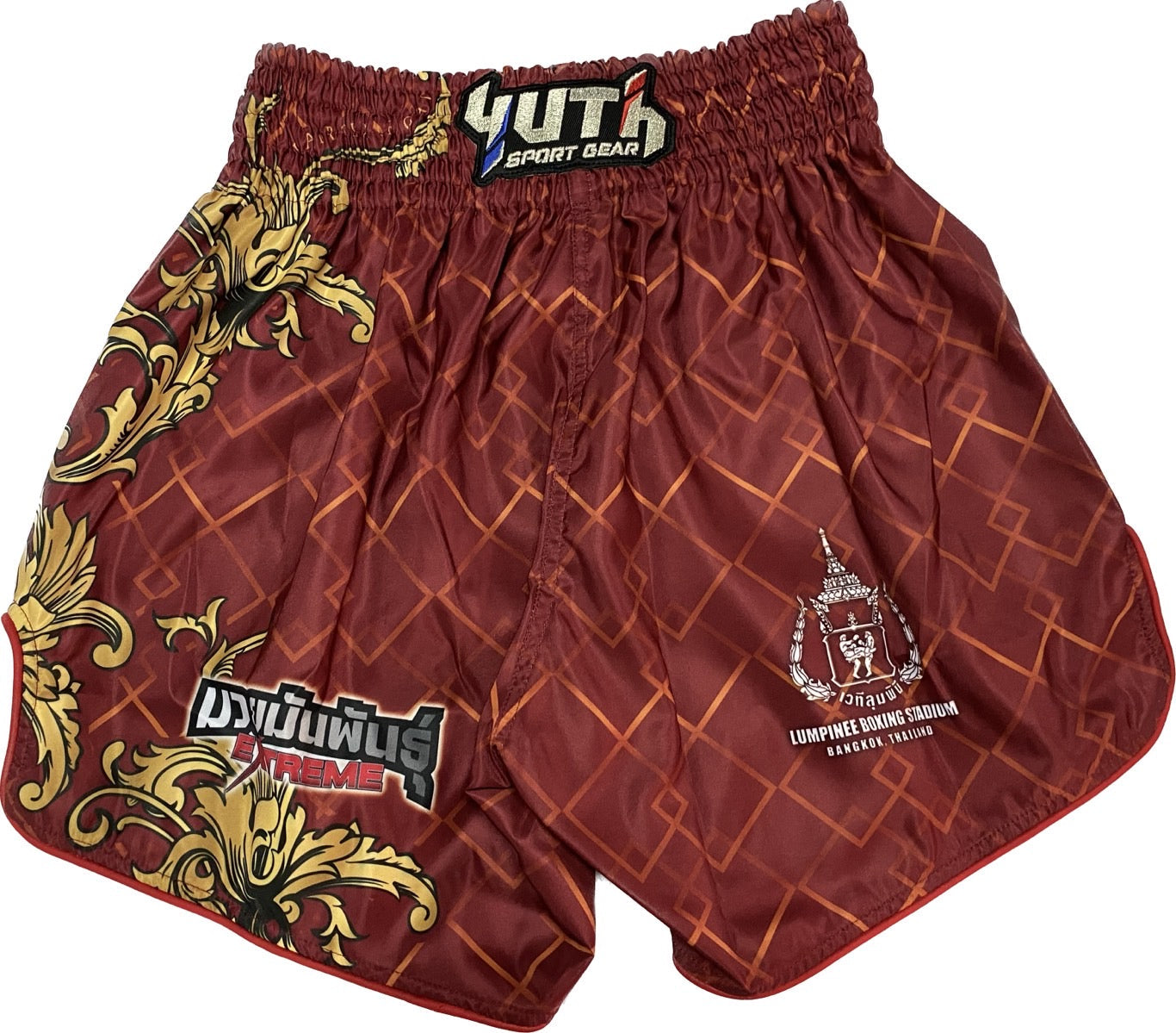 Fairtex Fight Promotion Shorts Supreme Power Red