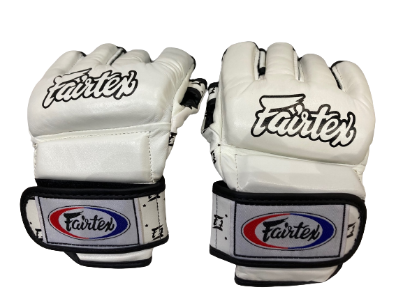 Fairtex Gloves MMA FGV17 White