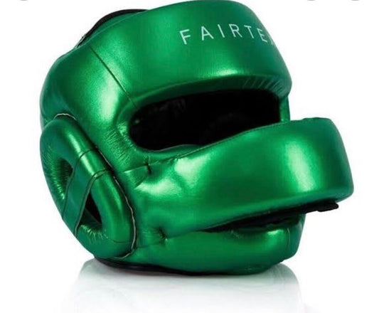 Fairtex Head Gear Pro Sparring HG17 Green