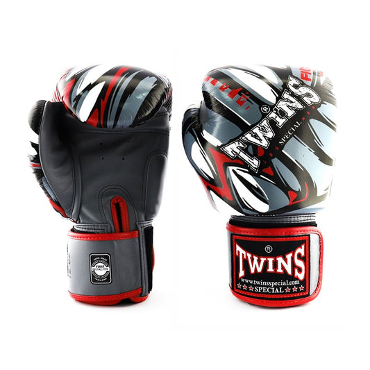Twins Special Fancy Boxing Gloves FBGVL3-55/GY Demon