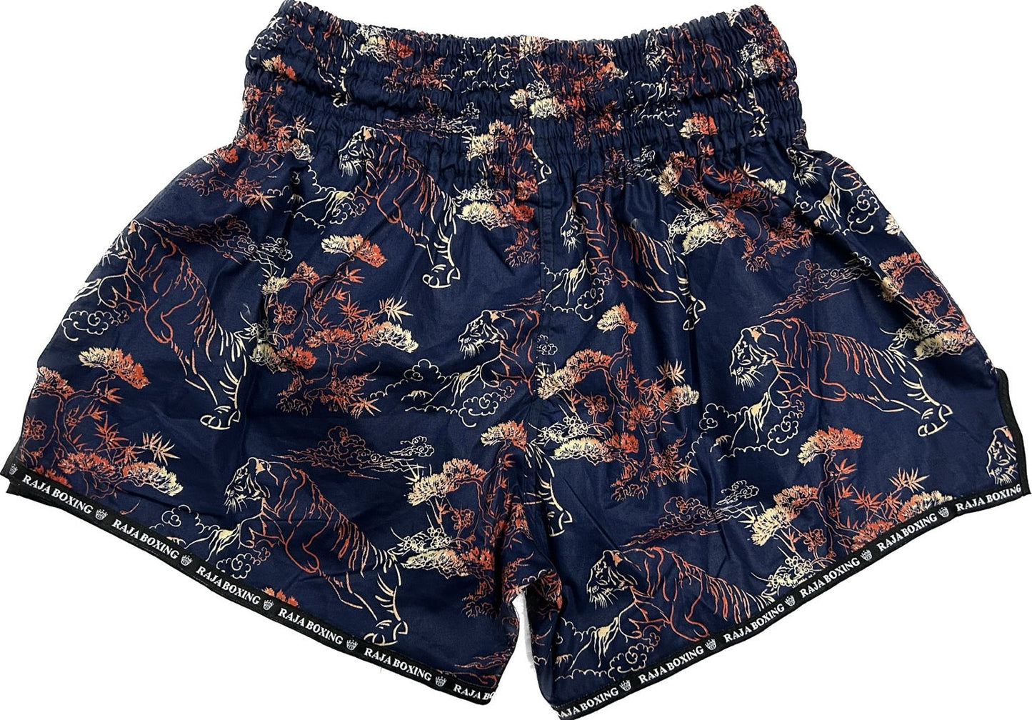 Raja Muay Thai Shorts Tiger Dark Blue