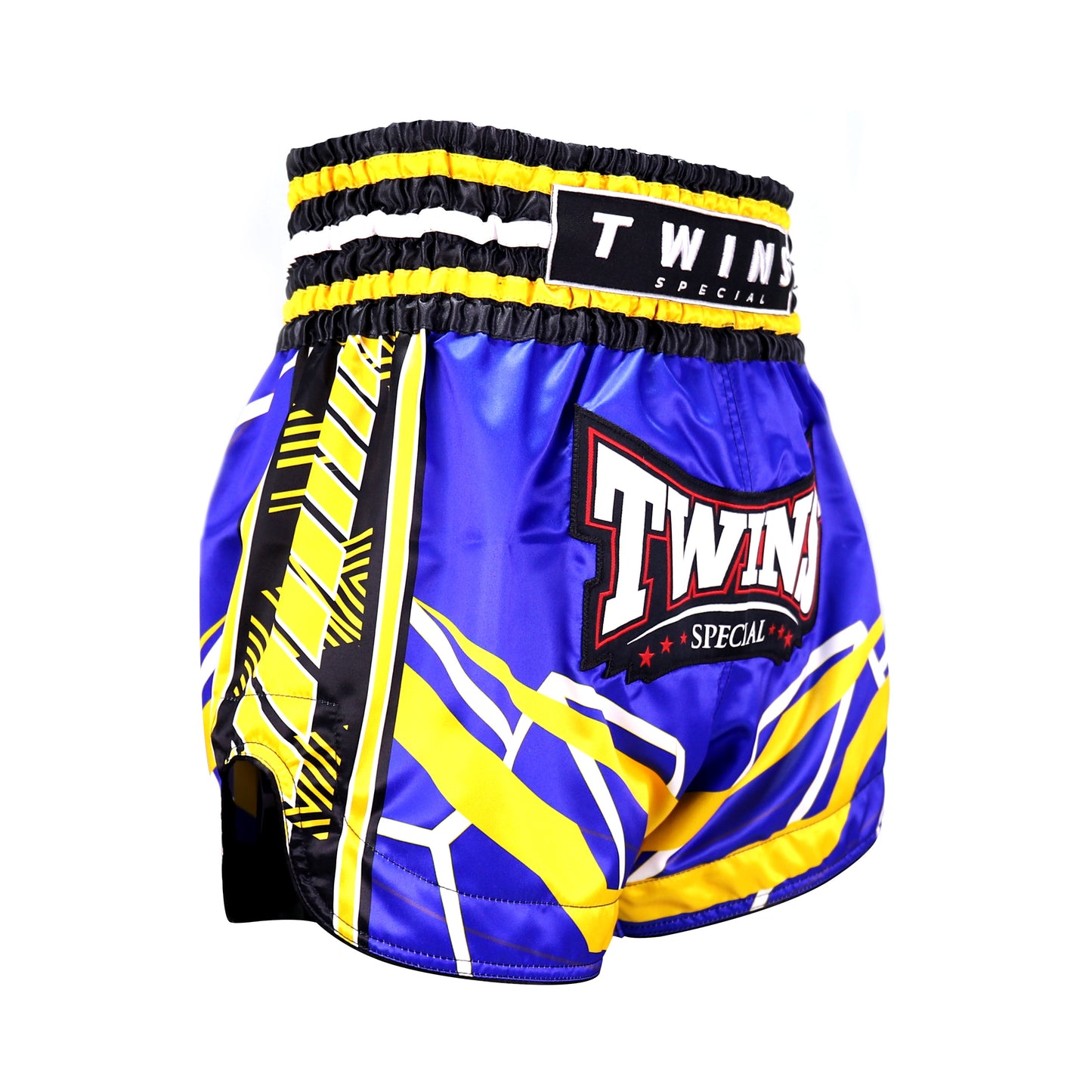 Twins Special Muay Thai Shorts TBS-Racing Blue Yellow
