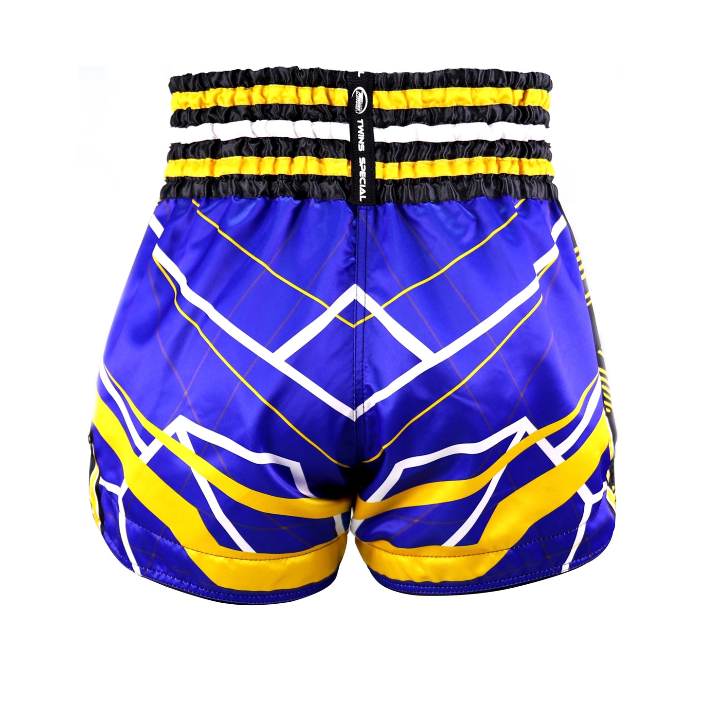 Twins Special Muay Thai Shorts TBS-Racing Blue Yellow