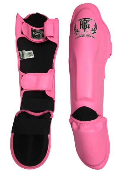 Top King Shin Guards  โ€Proโ€ TKSGP-GL Pink