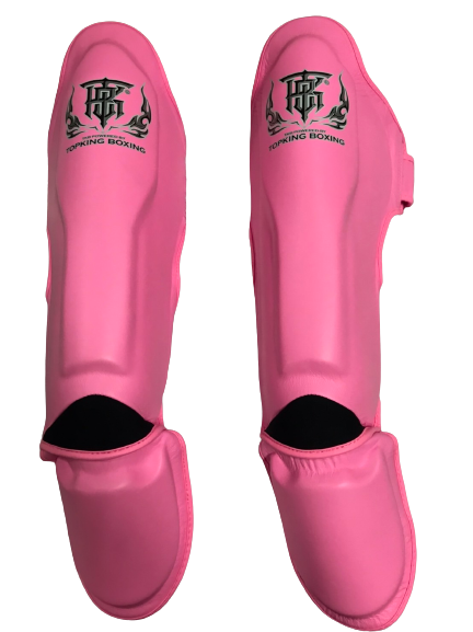 Top King Shin Guards  โ€Proโ€ TKSGP-GL Pink