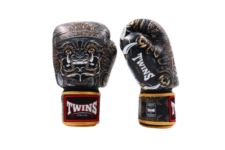 Twins Special Fancy BOXING GLOVES FBGVL3-63 Black