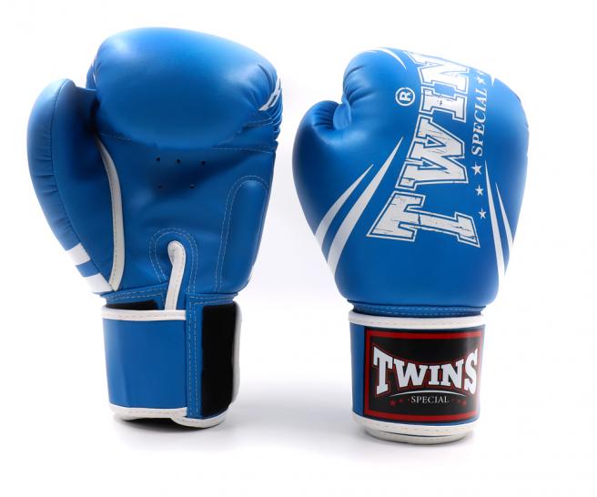 Twins Special Fancy BOXING GLOVES FBGVS3-TW6 BLUE