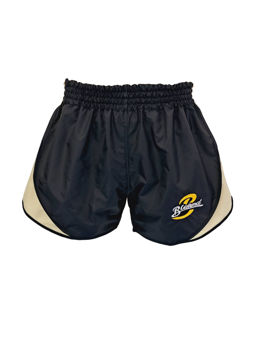 Blegend Boxing Shorts Powerhouse Black Beige