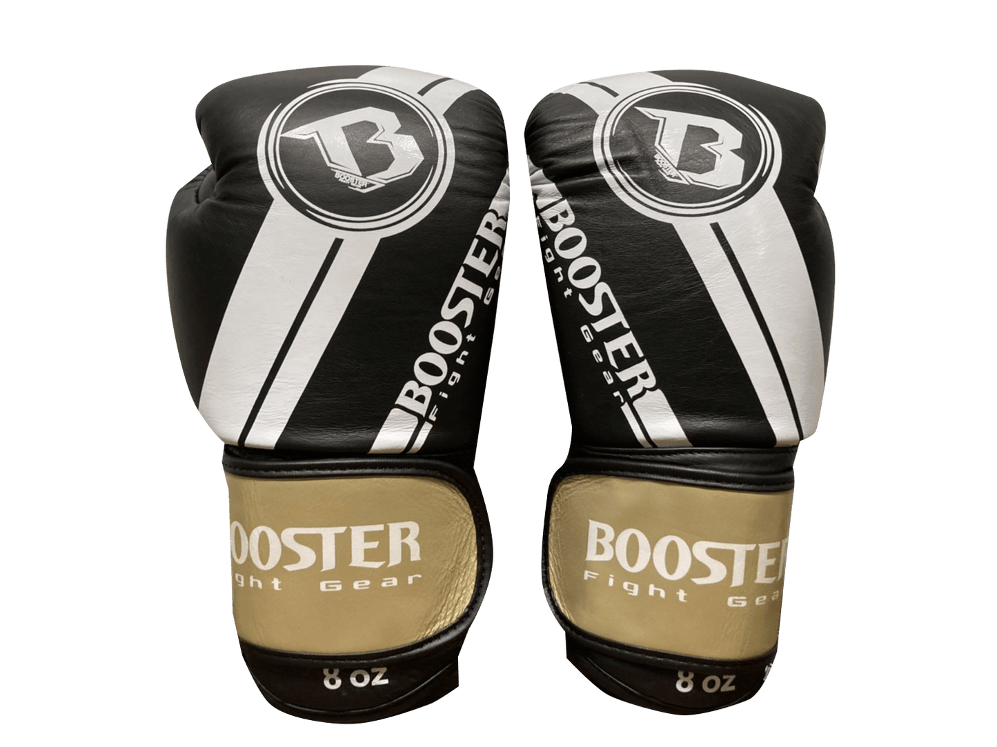 Booster Boxing Gloves BGLV3 GL Black White GD/WH/BK