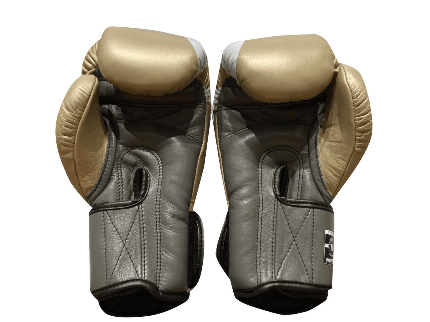 Booster Boxing Gloves BGLV3 Gold White Grey