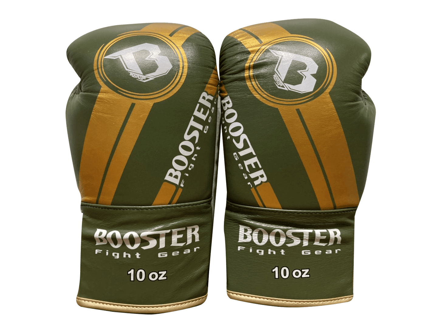 Booster Boxing Gloves BGLV3 Lace Up Pro Olive Gold