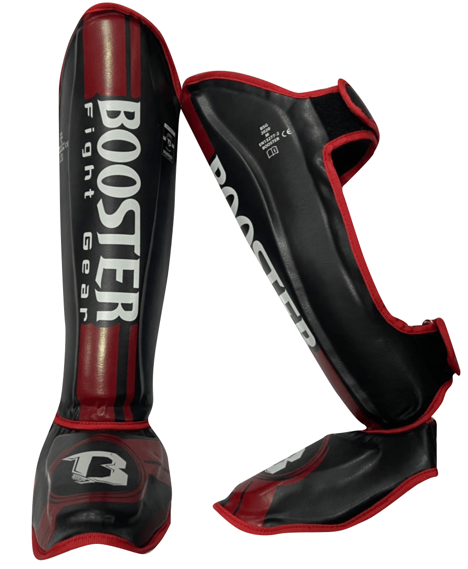 Booster Shin Guards BSG V3 Black Red