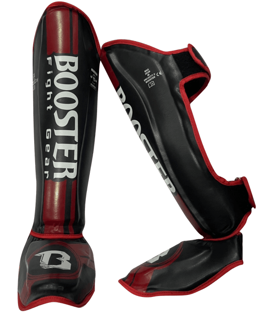 Booster Shin Guards BSG V3 Black Red