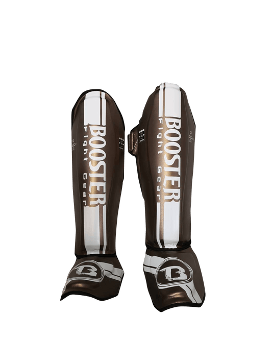 Booster Shin Guards BSG V3 Bronze White