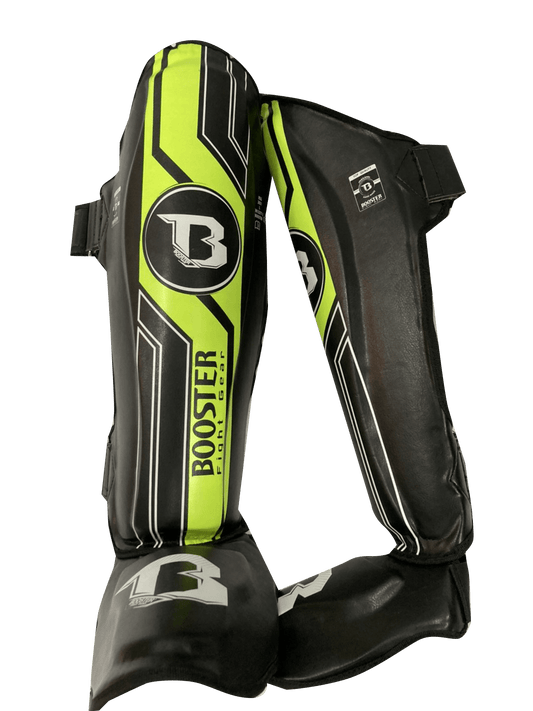 Booster Shin Guards  V9 Black Green