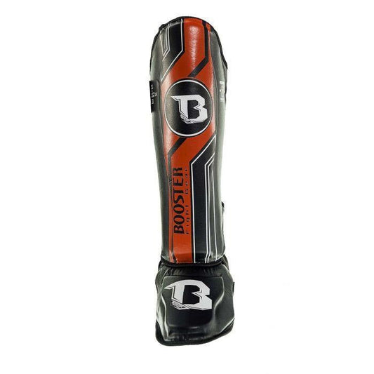 Booster Shin Guards V9 Black Red