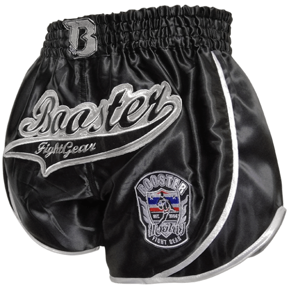 Booster Shorts Retro Slugger 3 Black/Sliver