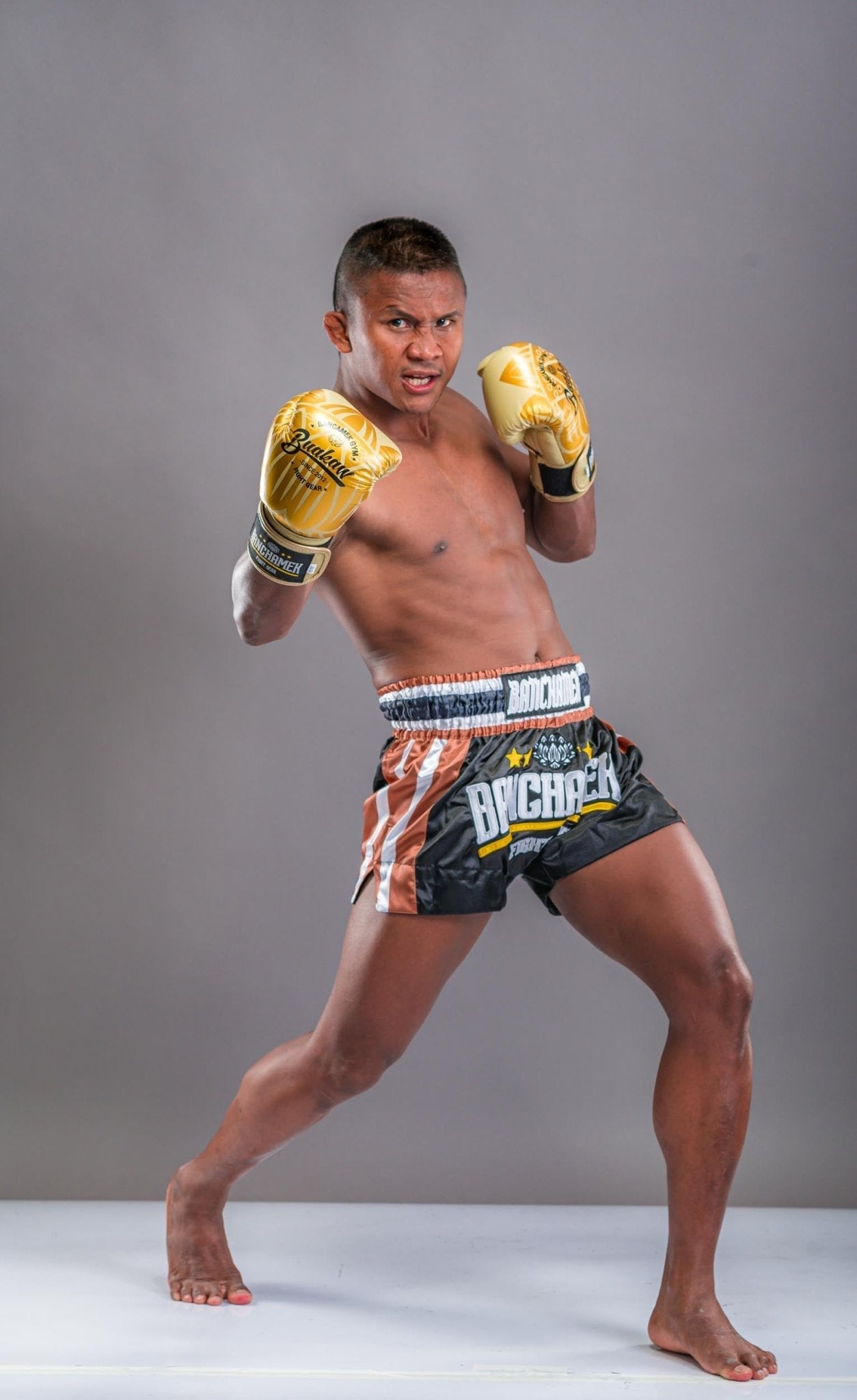 Buakaw Boxing Gloves BGL-GL3 Gold