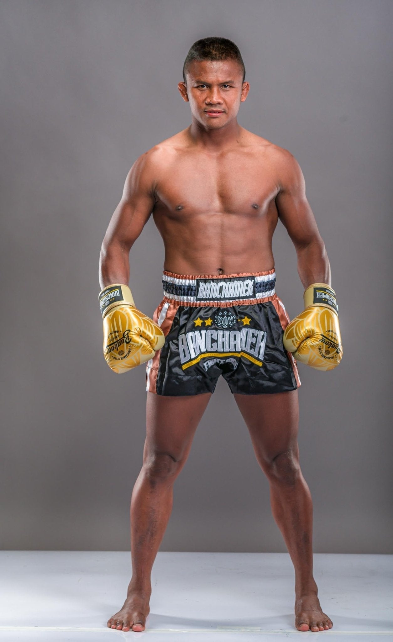 Buakaw Boxing Gloves BGL-GL3 Gold