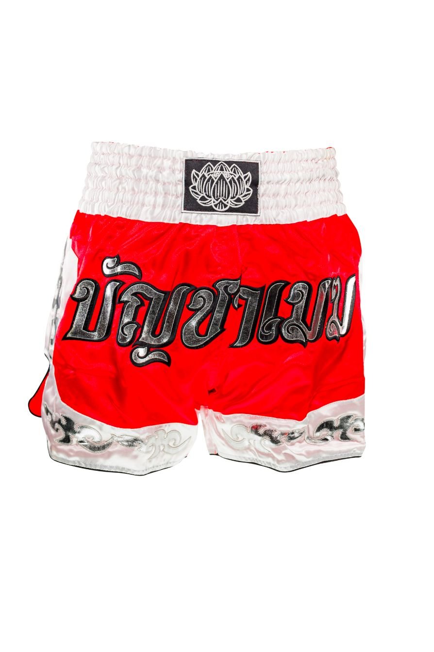 Buakaw Shorts BFG3-3 RED WHITE