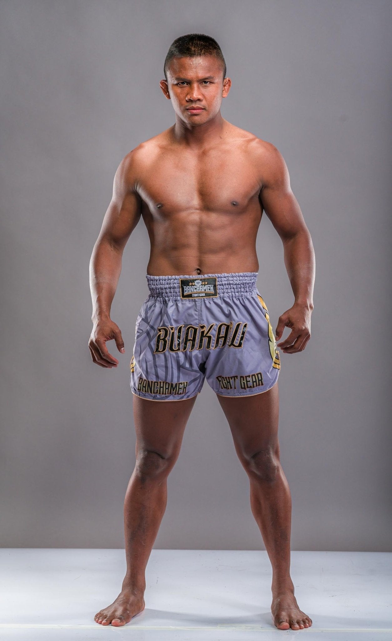 Buakaw Shorts BSH5 SILVER GOLD