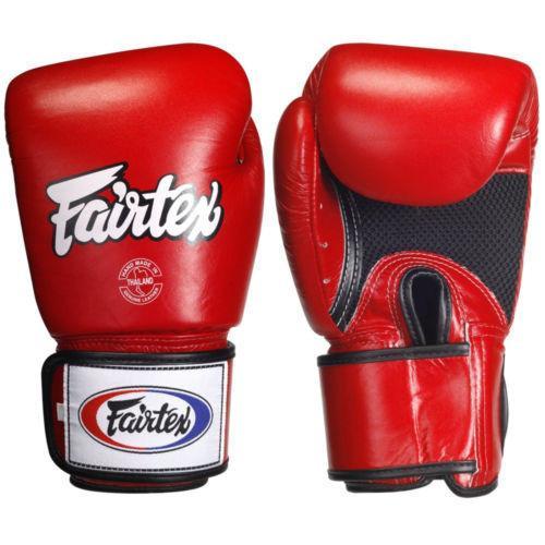 Fairtex Boxing Gloves BGV1 "Breathable" RED