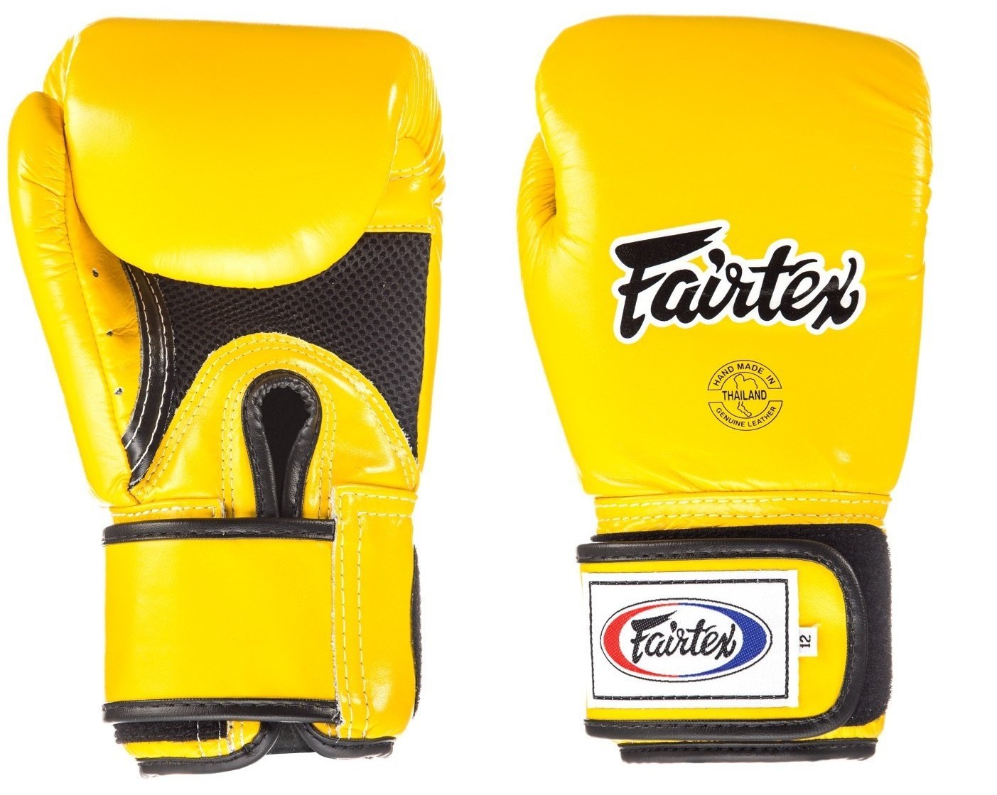 Fairtex Boxing Gloves BGV1 "Breathable" Yellow