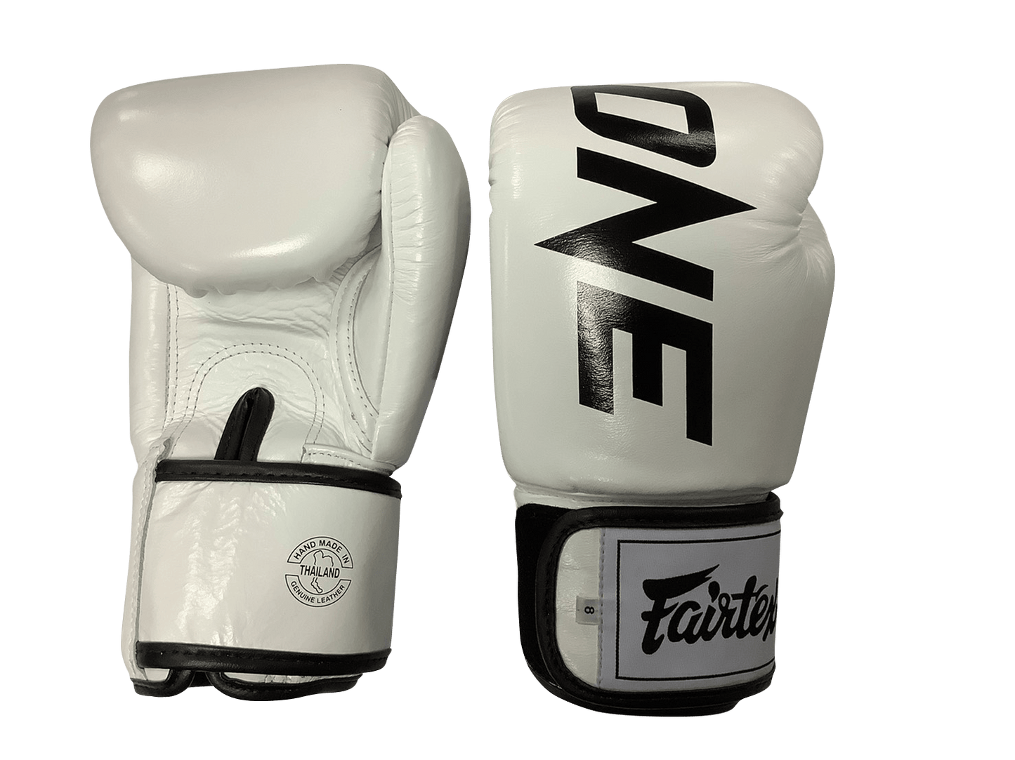 Fairtex Boxing Gloves BGV1 "ONE" White