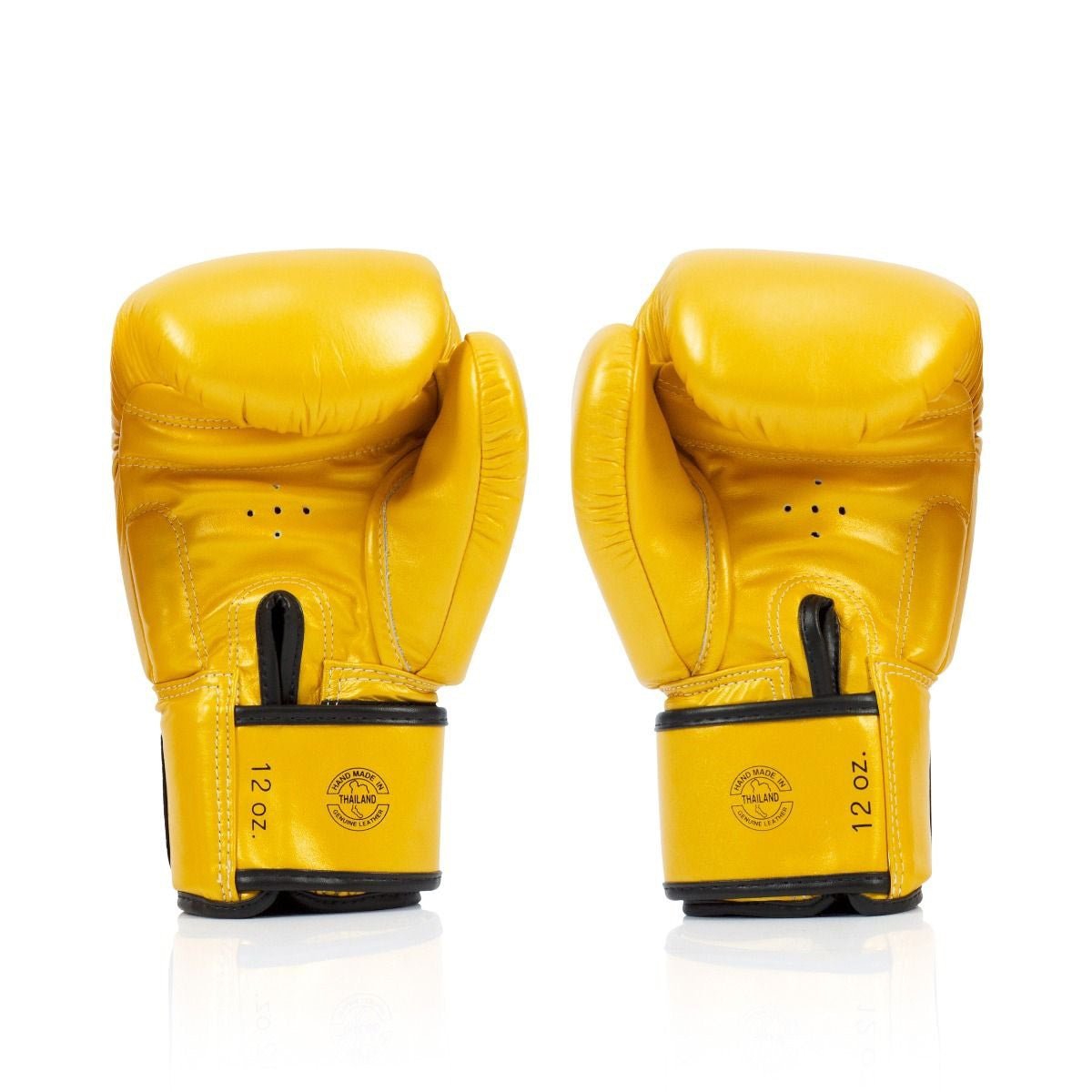 Fairtex Boxing Gloves BGV19 Gold Deluxe Tight-Fit