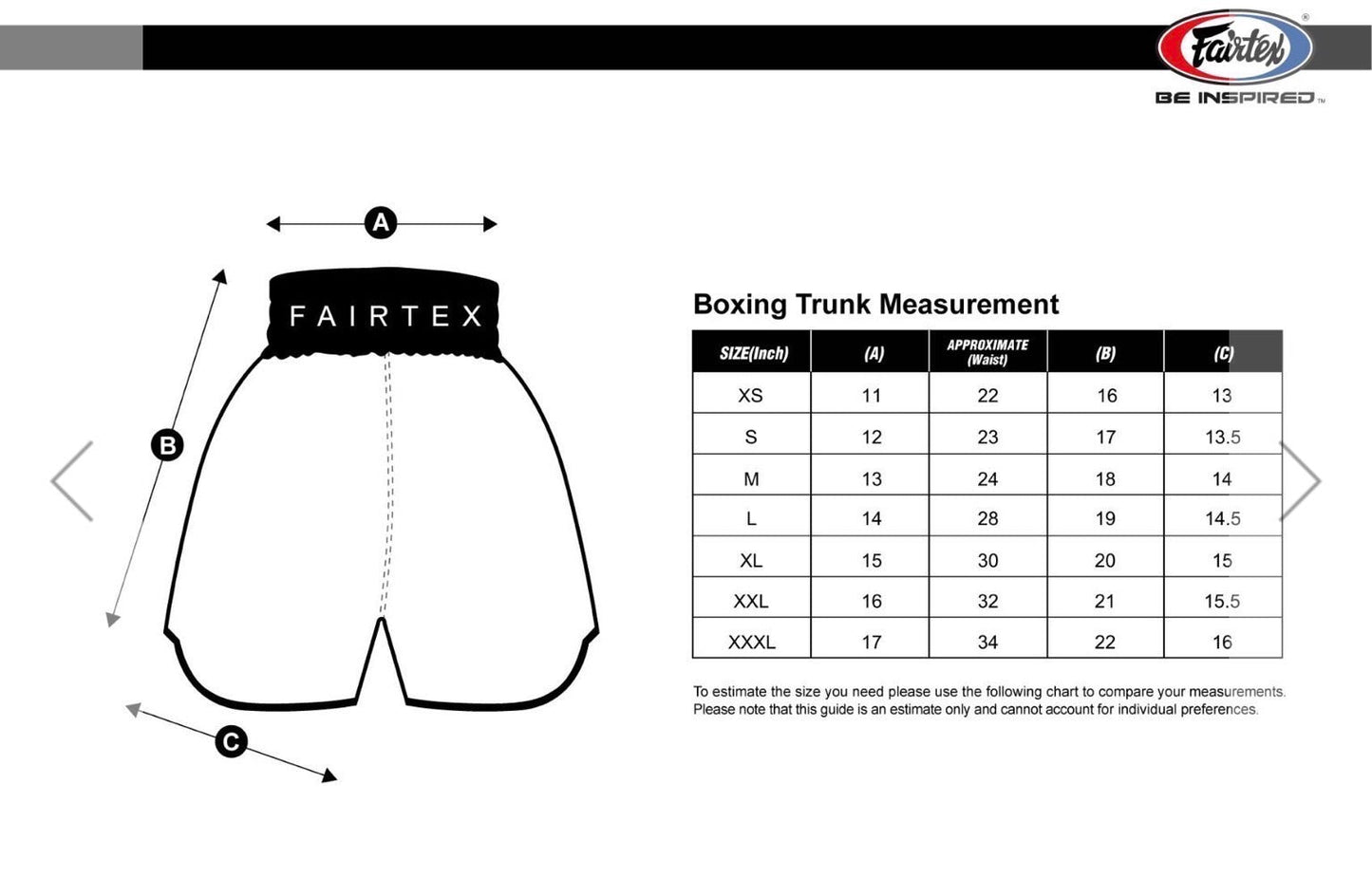 Fairtex Boxing Shorts - BT2009 Blue