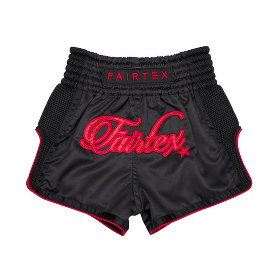 Fairtex Boxing Shorts Kids -BSK2104 "Midnight Red"