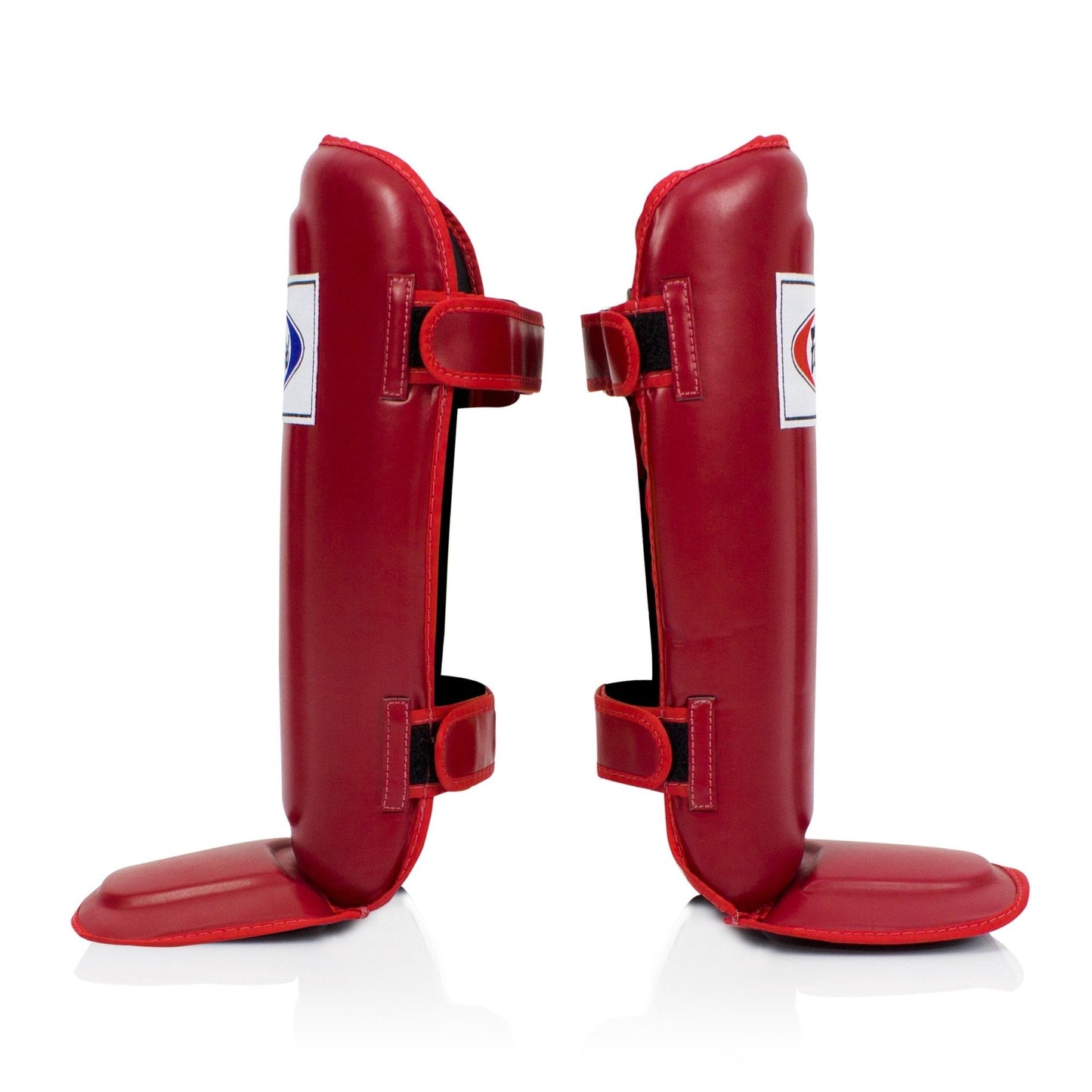 Fairtex Shin Guards SP3 Red IN-STEP DOUBLE PADDED PROTECTOR