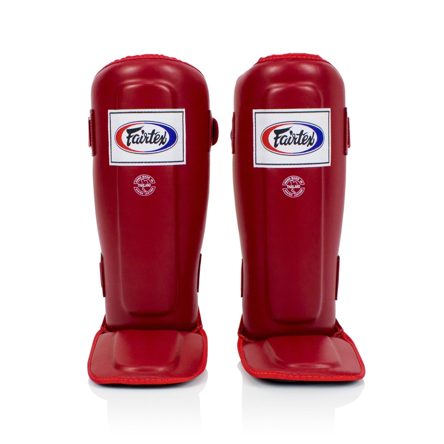 Fairtex Shin Guards SP3 Red IN-STEP DOUBLE PADDED PROTECTOR