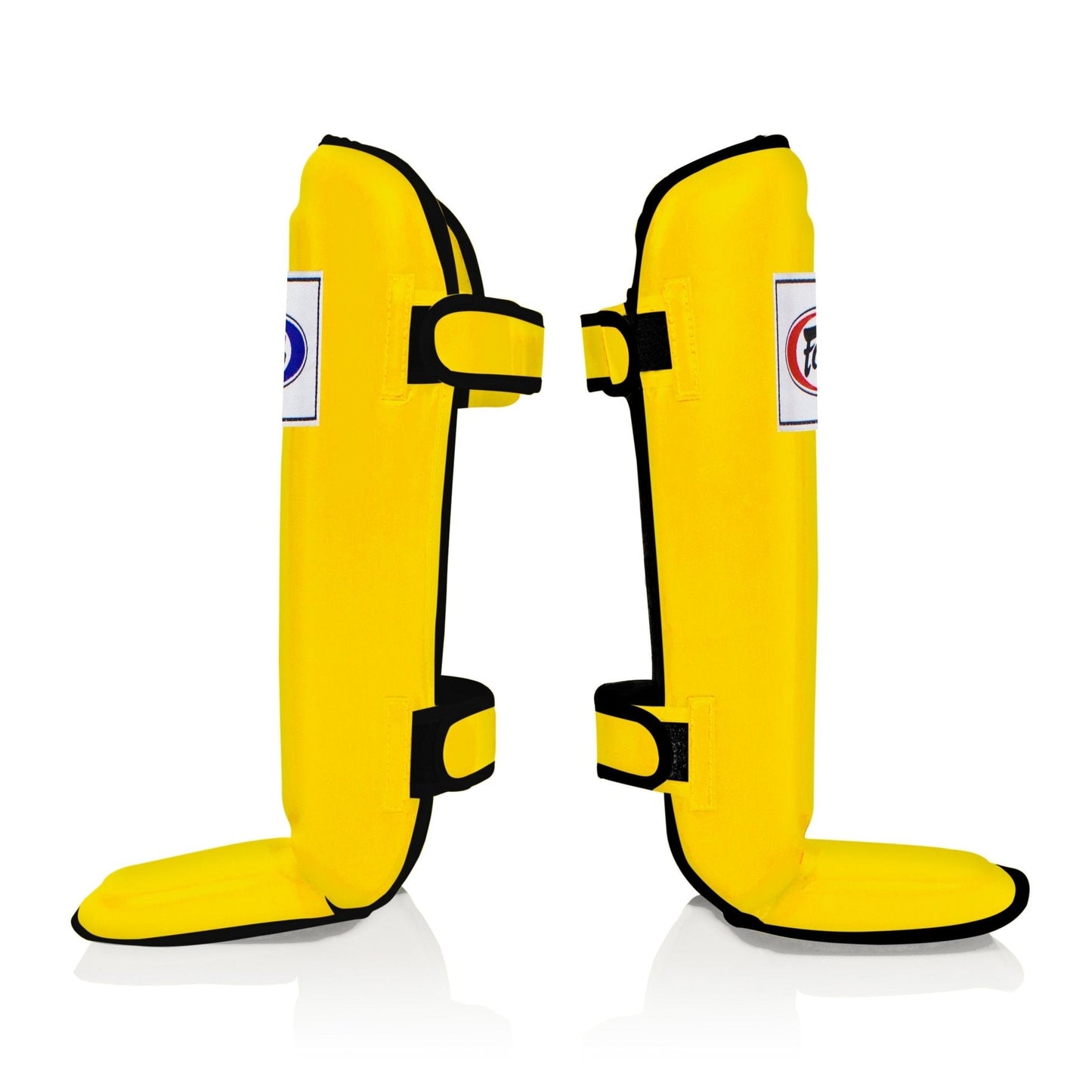 Fairtex Shin Guards SP3 Yellow IN-STEP DOUBLE PADDED PROTECTOR