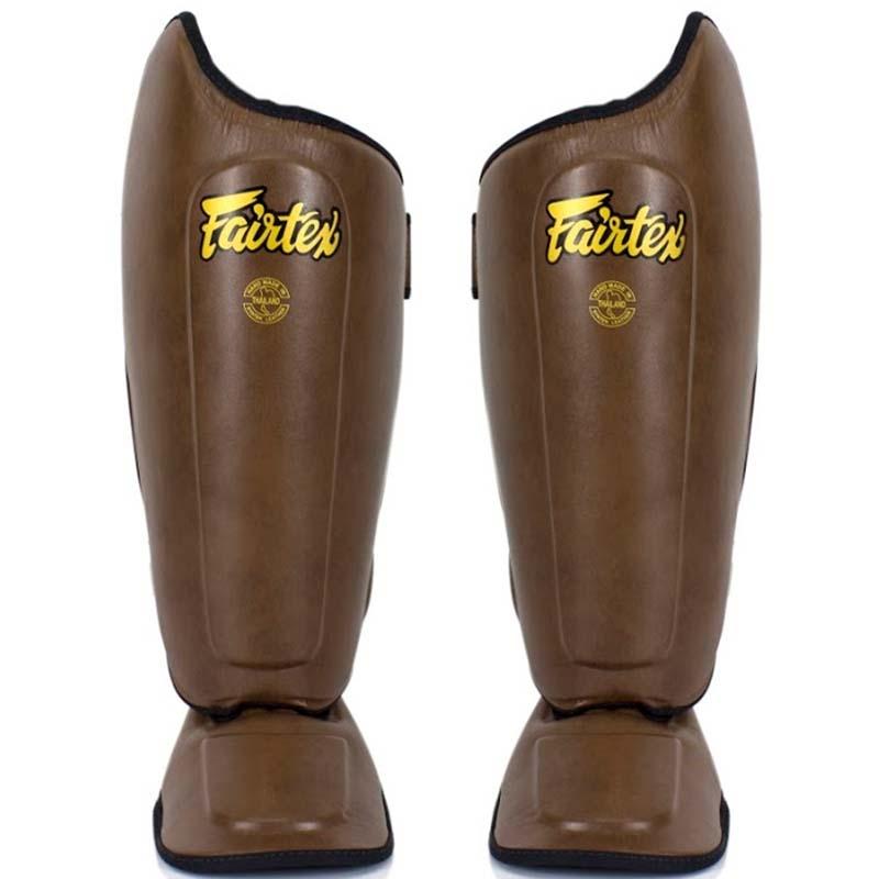 Fairtex Shin Guards SP8 Brown