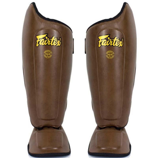 Fairtex Shin Guards SP8 Brown